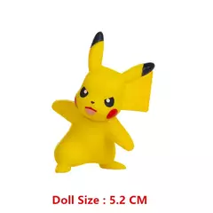 Pokemon 4-13cm novos desenhos animados filme anime figura pikachu mewtwo charmander blastoise gurado pet ação modelo brinquedo presentes na internet