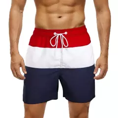ESCATCH-Shorts de banho de secagem rápida masculina, forro de malha respirável, surfe, ginásio esportivo, maiô de praia, moda, novo, verão - comprar online