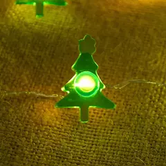2m 20led papai noel floco de neve led luz corda decoração de natal para casa ornamento da árvore de natal 2024 navidad crianças presente ano novo - Wolf Magazine