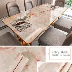 Self-Adhesive Marble Vinyl Wallpaper, PVC, impermeável adesivos de parede, Papel de contato, DIY, banheiro, cozinha, armário, bancadas