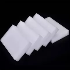 Imagem do Esponja mágica da esponja da melamina dos pces 100x60x10mm de 100 esponjas da limpeza do líquido de limpeza de alta densidade do eliminador para a cozinha do prato