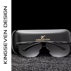 Óculos de sol de alumínio polarizado KINGSEVEN para homens e mulheres, espelho masculino óculos de sol UV400, marca, 2022 - comprar online