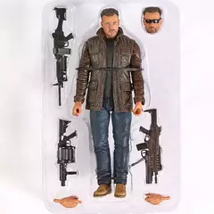 NECA Terminator 2: Dia do Julgamento T-800 Arnold Schwarzenegger Figura de ação em PVC brinquedo modelo colecionável 7 "18 cm na internet