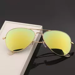 Duplo Ponte Aviação óculos de sol, Mulheres Aviat, Alloy Frame, Polarizados Óculos de sol espelho, Feminino e Masculino Eyewear, UV400, Novo, 2022 - Wolf Magazine