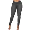 Mulheres de cintura alta estiramento lápis skinny jeans, calças jeans, plus size, XS-6XL