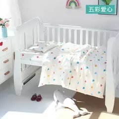 Conjuntos de cama de algodão para bebê recém-nascido, Capa de edredão impressa e cobertor para crianças, lençol, fronha para crianças infantis, 3pcs na internet