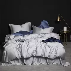 Lençol de hortelã 100% puro, conjunto de roupa de cama em seda verde, transparente, frete grátis na internet