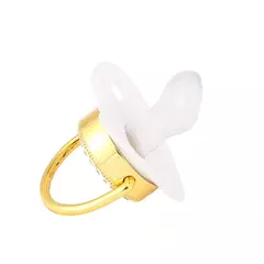 Chupeta bebê chupeta bebê bebê presente bling manequim silicone bpa livre infantil mamilo recém nascido chupetas para bebês eu amo mãe pai - Wolf Magazine