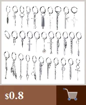 Brincos de argola de aço inoxidável para mulheres e homens, acessórios de jóias, pingentes, pop gótico, hip hop, moda, novo, 2021