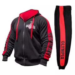 Moletom casual de algodão para musculação masculino com capuz com zíper, roupas esportivas para ginástica, top coat masculino, marca de moda OLYMPIA, 2021