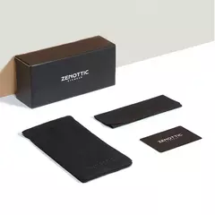 ZENOTTIC 2024 Liga dos homens Titanium Ótico Eyeglass Frame Moda Homens Quadrados Óculos Ultra Light Metal Clássico Sobre o balcão Óculos BT2108 na internet