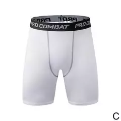 Leggings de compressão elástica para homens, calças justas esportivas, calças de secagem rápida, treinamento de corrida, shorts elásticos, plus size - Wolf Magazine