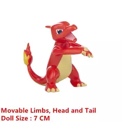 Pokemon 4-13cm novos desenhos animados filme anime figura pikachu mewtwo charmander blastoise gurado pet ação modelo brinquedo presentes - comprar online