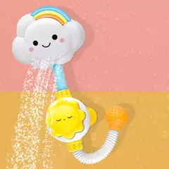 Novos brinquedos de banho para o bebê jogo de água nuvens modelo torneira chuveiro spray de água brinquedo para crianças esguichando sprinkler banheiro crianças presente na internet