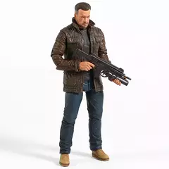 NECA Terminator 2: Dia do Julgamento T-800 Arnold Schwarzenegger Figura de ação em PVC brinquedo modelo colecionável 7 "18 cm - Wolf Magazine