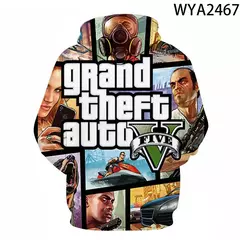 Homens e mulheres Grand Theft Auto Game Gta 4 Hoodies impressos, moletom com capuz infantil, pulôver para meninos e meninas, 3D, novo, 2020 - loja online