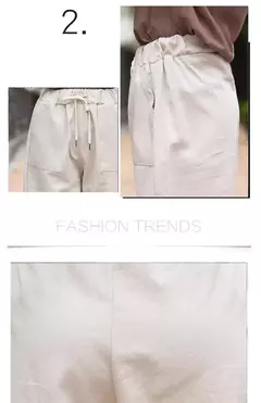 Shorts de algodão para mulheres, calças de lazer de pernas largas, cintura solta elástica com cinto, tamanho grande, 7XL, 8XL, verão