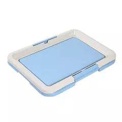 Vaso sanitário portátil para treinamento de cães, vaso sanitário para animais de estimação, para cães pequenos, gatos, caixa de areia, suporte para almofada de cachorro, bandeja, suprimentos para animais de estimação