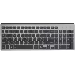 Conjunto de Teclado Sem Fio Francês, Layout AZERTY, Ultra Fino, 2.4G, Silencioso, Chave de Tesoura Compacta, Mac, Windows, PC, Laptop, TV Box - loja online