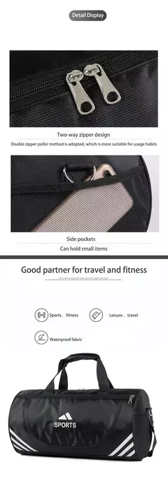 Impermeável Nylon Gym Bags para Homens e Mulheres, Bolsa de Treinamento, Crossbody Sport Bags, Yoga ao ar livre, Fitness, Viagem, Armazenamento - Wolf Magazine