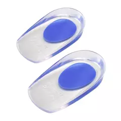 2 pçs silicone heel pads plantar fasciitis homem calcanhar spur silicone gel calcanhar copos dor calcanhar calcanhar para sapatos pé silicone pé almofada - loja online