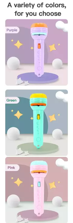 Imagem do Lanterna Projetor Lâmpada Brinquedo Bonito Desenho Animado Criatividade Brinquedo Lanterna Projetor Lâmpada Brinquedo Bebê Dormindo Livro de Histórias