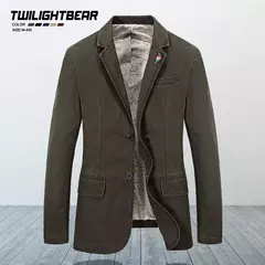 Blazer monocromático extragrande para homens, jaqueta, casaco de algodão puro, casacos casuais, roupas masculinas, 4XL, AG66001, novo