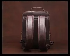 JEEP BULUO-Bolsa Masculina Casual para Laptop, Mochila de Couro Dividido, Bolsa para Computador, Alta Capacidade, Nova Tendência - Wolf Magazine