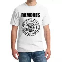 Unisex Fghfg Ramone Seal T-shirt, camiseta gráfica feminina, punk rock, floresta, montanhas, álbum, homens na internet