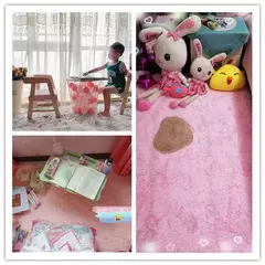 Tapete macio grande para o quarto das crianças, tapete macio, tapetes brancos de cabeceira, decoração rosa, piso bonito das meninas, crianças, sala de estar - loja online