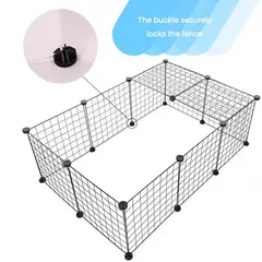 Portátil resistente dobrável pet cercadinho, Cerca do exercício do cão com porta para o gato, filhote de cachorro, coelhos, ao ar livre, terno interior na internet