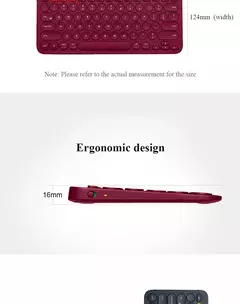 Logitech-k380 teclado bluetooth sem fio multi-dispositivo, ultra-fino, para windows, mac, chrome, ios, android - loja online
