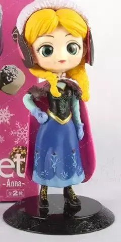 Qposket-Disney Princesa Arale PVC Figura, Brinquedos Bonitos, Decoração Do Bolo, Limite De Venda Barato - loja online