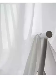 Branco Tulle Cortinas para a decoração da sala, Super macio, grande sentimento da mão, Modern Veil, Chiffon, Solid Voile Sheer, Cozinha