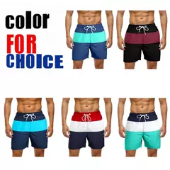 ESCATCH-Shorts de banho de secagem rápida masculina, forro de malha respirável, surfe, ginásio esportivo, maiô de praia, moda, novo, verão - comprar online