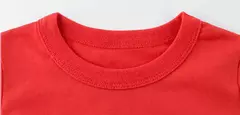 T-shirt de algodão liso para crianças, tops para crianças, meninos e meninas, bebê criança, garotada roupas em branco sólido, branco e preto, crianças manga curta tees, 1 a 8 anos, verão respirável uniformes escolares - Wolf Magazine
