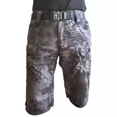 Calções táticos de carga impermeável masculino, respirável, calça seca rápida, urbano militar, ao ar livre, Camo, Casual, verão na internet
