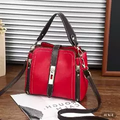 PU Balde De Couro Bolsas De Ombro Para As Mulheres, Cor Sólida, Crossbody, Bolsa Pequena, Zíper, Bolsa Do Telefone, Bolsa Do Mensageiro, Bolsa, Nova Chegada - comprar online