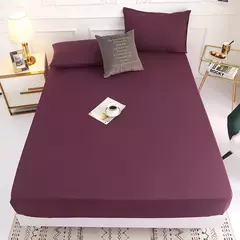 1piece 100% Polyeste Egyption Qualidade Cama Cabido Folha Só (sem fronhas) Banda Elástica Em torno da capa do Colchão Fácil Cuidado - Wolf Magazine