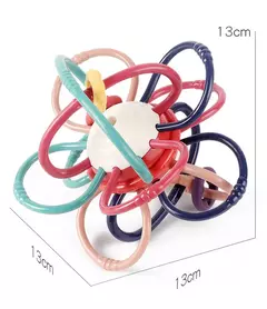 Baby Chocalhos Brinquedos Newborn Sensory Teether Baby Development Games Brinquedos Infantis Educacionais Para Bebês Brinquedos Do Bebê 0 6 12 Meses - loja online