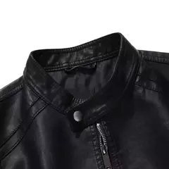 Jaqueta de couro do falso dos homens da motocicleta 8xl jaquetas masculinas preto jaqueta de couro masculino outwear masculino do plutônio de couro dos homens casacos marca