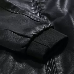 Jaqueta de motocicleta Slim Fit masculina, jaquetas de couro falso, jaquetas PU quentes, roupas de marca, casaco de inverno S a 3XL, 2023 na internet