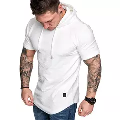 MRMT-moletons de manga curta para homens, moletom masculino com capuz casual, moletons monocromáticos, novidade nova, 2022, 2024 - loja online