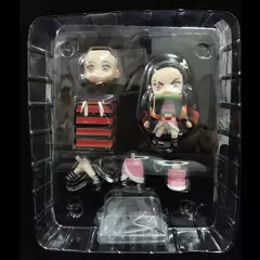 Figuras de anime Demon Slayer Inosuke # 1361 Tanjirou # 1193 Nezuko # 1194 Zenitsu # 1334 Brinquedos de PVC Figura de ação Giyuu Kimetsu no Yaiba