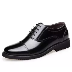 Sapatos de couro rachado para homens, sola de borracha, vestido de negócios e escritório, tamanho estendido 36 37 38 39 40 41 42 43 44 45 48, 2024 - comprar online