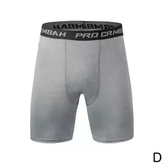 Leggings de compressão elástica para homens, calças justas esportivas, calças de secagem rápida, treinamento de corrida, shorts elásticos, plus size