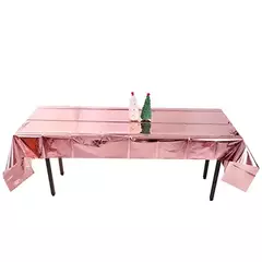 Folha De Brilho Impermeável Festa Rosa Ouro Toalha De Mesa Cobertura De Mesa De Aniversário Retangular Toalha De Mesa De Aniversário De Casamento na internet