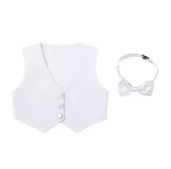 Conjunto de terno bebê menino clássico, conjunto com 5 peças 3345, roupa para festa de casamento, bebê menino - loja online