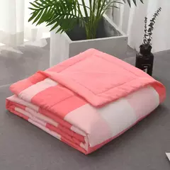 Colcha macia e respirável para estudante, colcha para escritório, sofá, verão