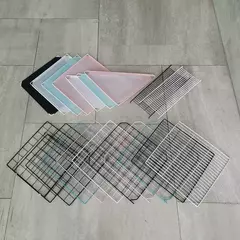Diy gaiola de animais dobrável pet cães cercadinho caixa cerca filhote de cachorro canil casa exercício treinamento gaiola filhote de cachorro gatinho espaço cão supplie - comprar online
